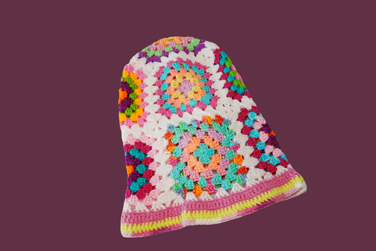Crochet Granny Square Balaclava