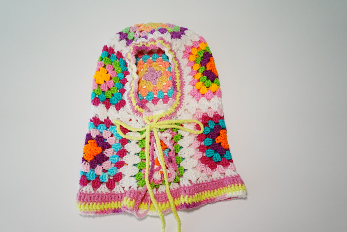 Crochet Granny Square Balaclava