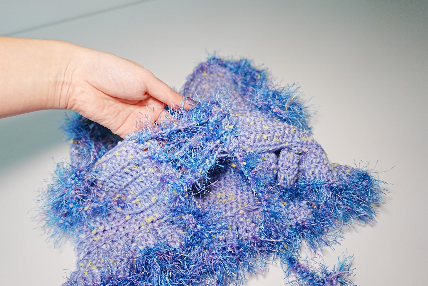 Crochet Fluffy Top