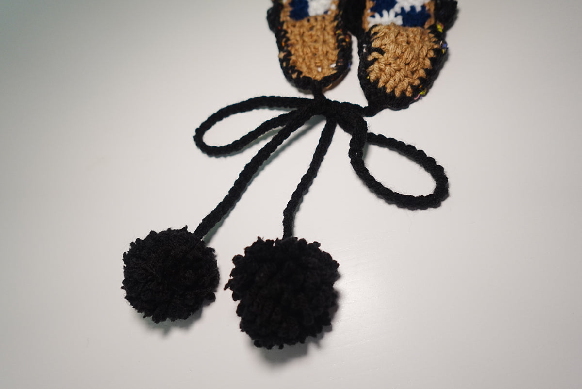 Crochet Checkered Ear warmer