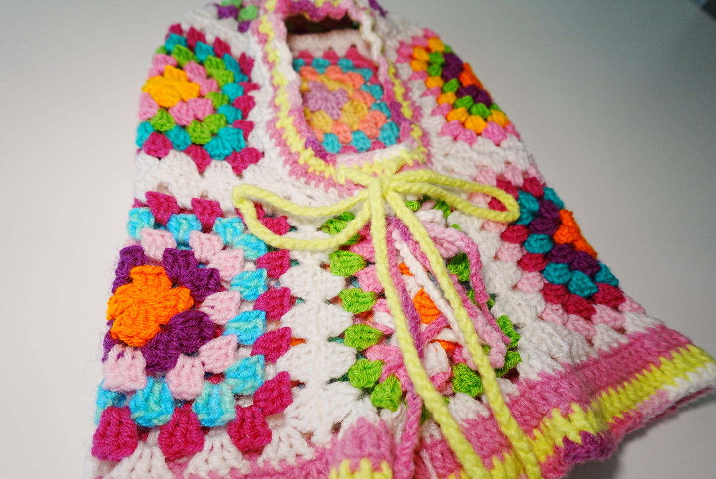 Crochet Granny Square Balaclava