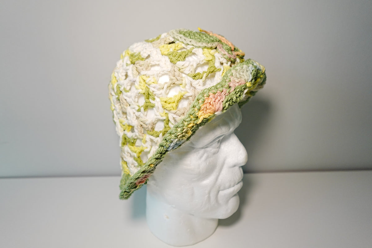 Butterfly Crochet Summer Hat